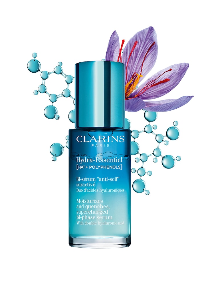 Clarins Hydra Essentiel Bi-Phase Serum 30ml - Image 2 of 4