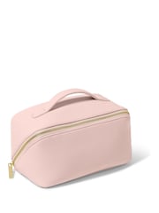 Katie Loxton Medium Wash Bag in Dusty Pink - Image 1 of 4