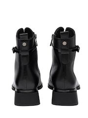 Lotus Black Block Heel Ankle Boots - Image 3 of 4