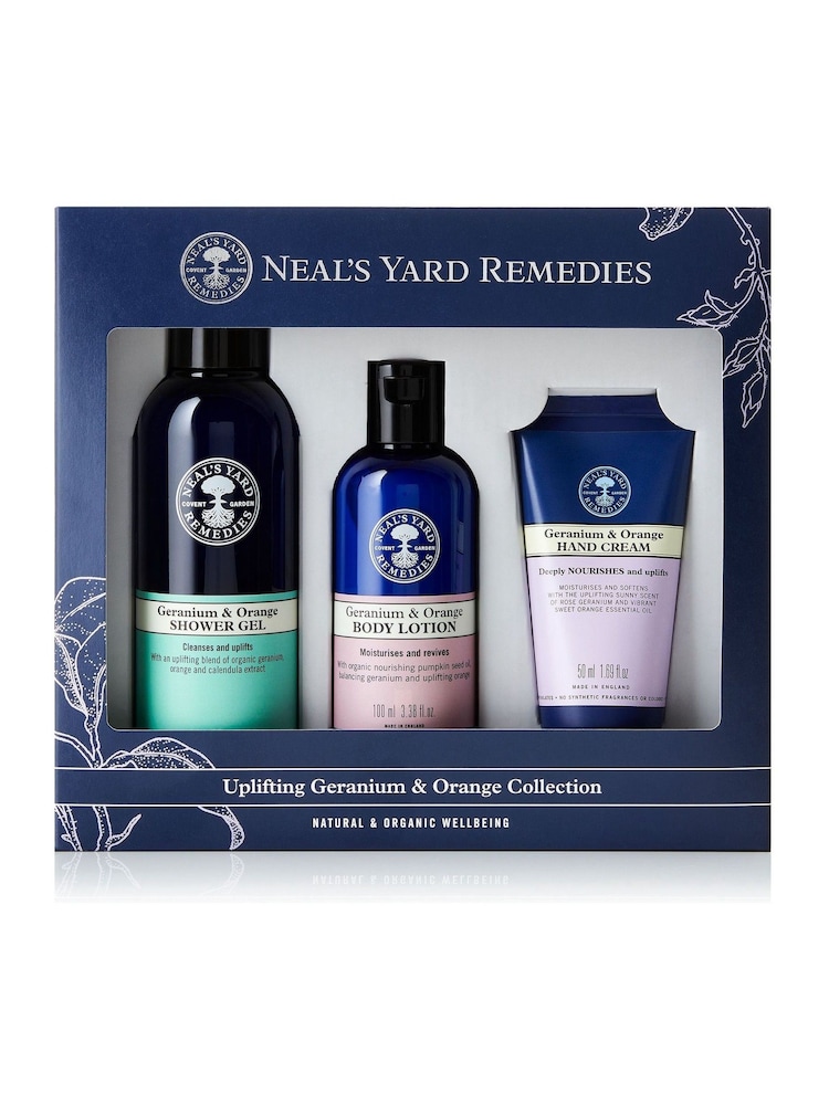 Neals Yard Remedies Uplifting Geranium and Orange Body Gift Set - Image 1 of 1