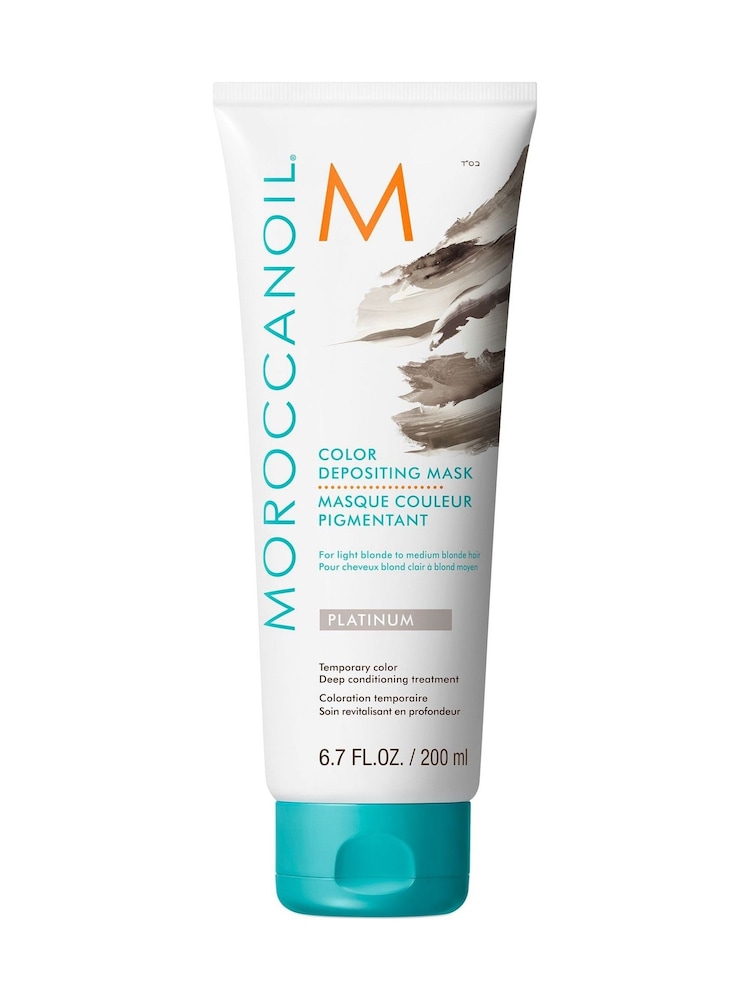 Moroccanoil Colour Depositing Mask, Platinum 200ml - Image 1 of 5