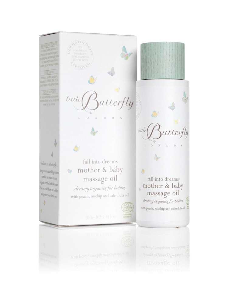 Little Butterfly London Fall into Dreams Mother and Baby Massage Oil 100ml - Image 1 of 4