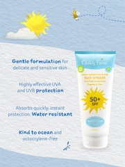 Childs Farm SPF 50+ Suncream 100ml 200ml - Image 5 of 6