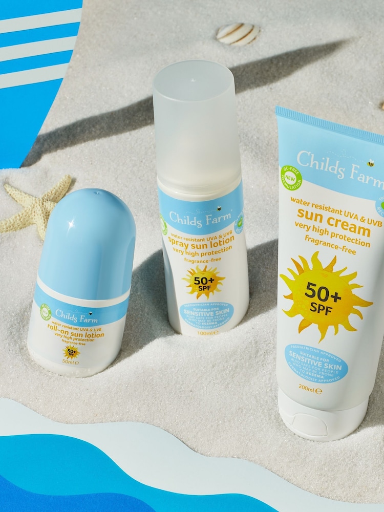 Childs Farm SPF 50+ Suncream 100ml 200ml - Image 6 of 6