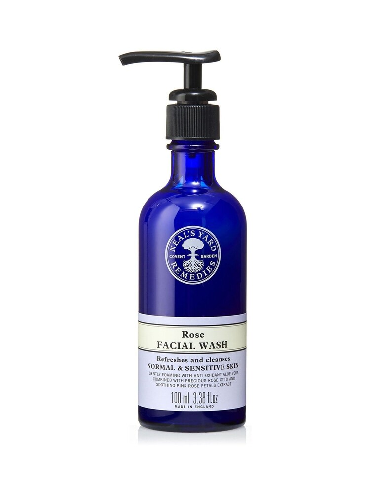Neals Yard Remedies Rose Facial Wash 100ml - Image 1 of 4 Neals Yard Remedies Rose Facial Wash 100ml - Image 1 of 4