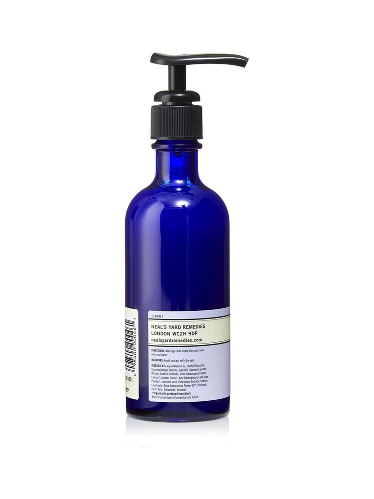 Neals Yard Remedies Rose Facial Wash 100ml - Image 2 of 4 Neals Yard Remedies Rose Facial Wash 100ml - Image 2 of 4