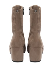 Lotus Stretch Ankle Boots With Inside Zip - Imaginea 3 din 4