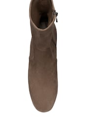 Lotus Stretch Ankle Boots With Inside Zip - Imaginea 4 din 4