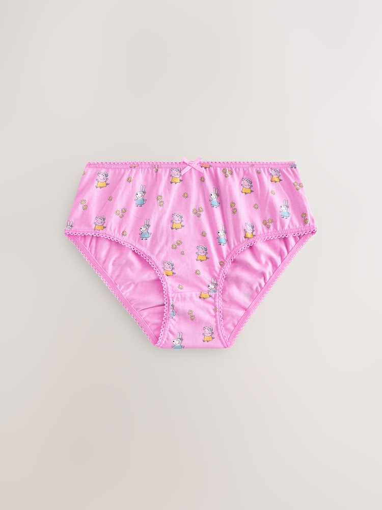 Pink Peppa Pig 5 Pack Briefs (1.5-8yrs) - Image 5 of 8