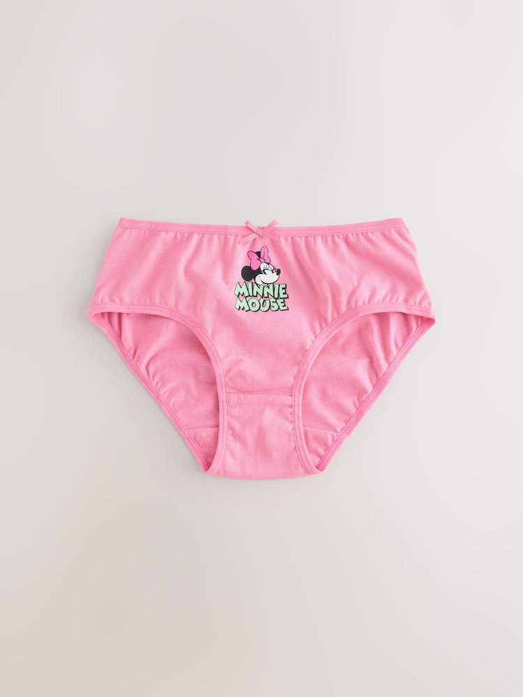 Pink Minnie Mouse Briefs 5 Pack (1.5-12yrs) - Image 3 of 9
