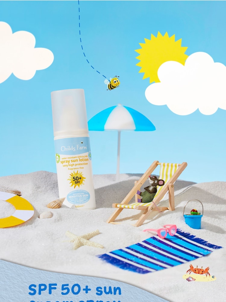 Childs Farm SPF 50+ Sun Spray 100ml - Image 2 of 4