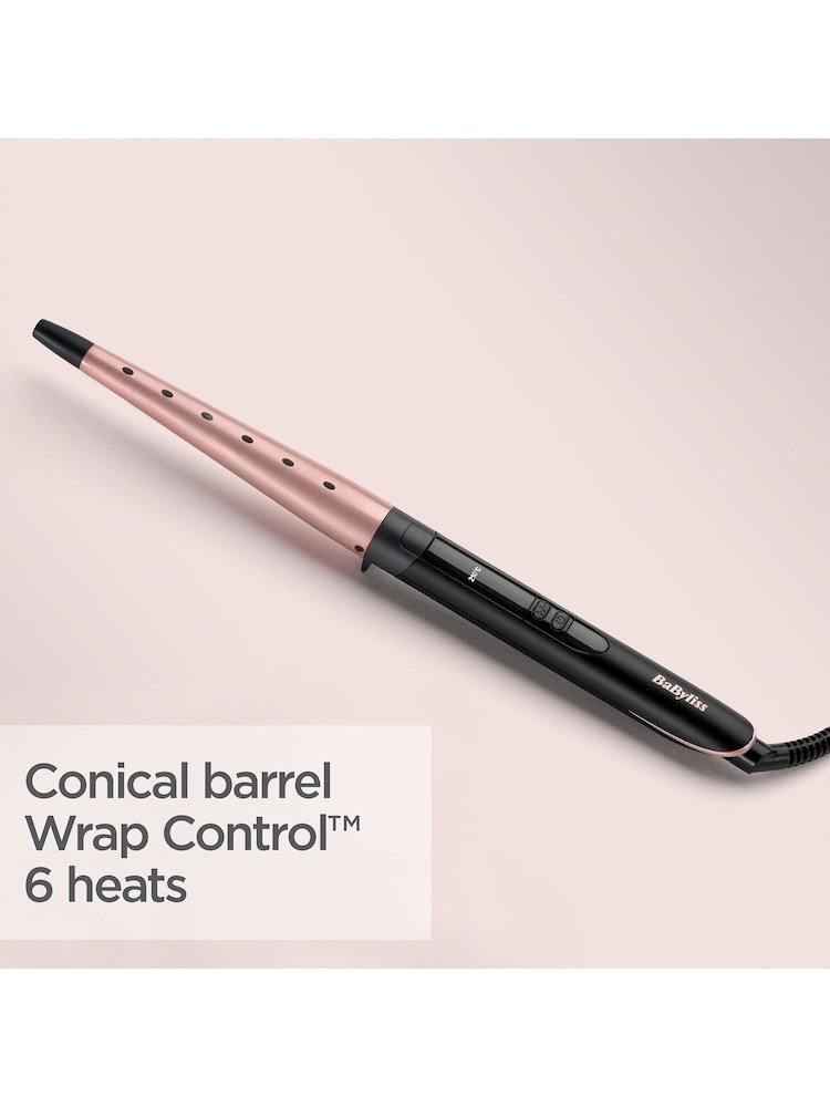 BaByliss Rose Quartz Conical Curling Wand - Image 2 of 5