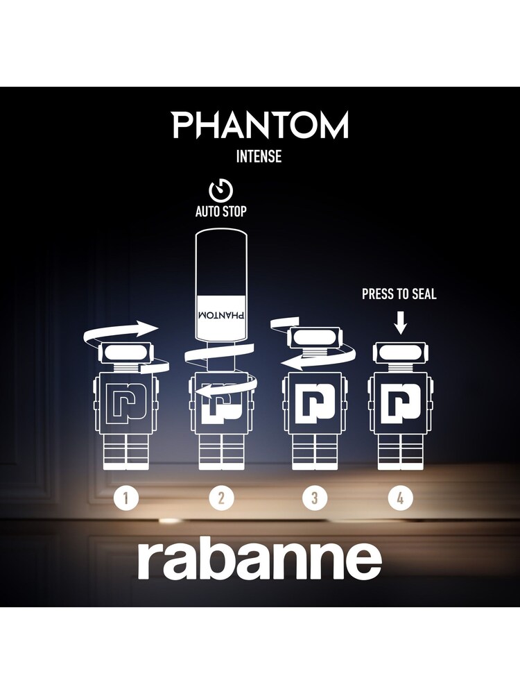 Rabanne Phantom Intense Eau De Parfum Refill 200ml - Image 2 of 6