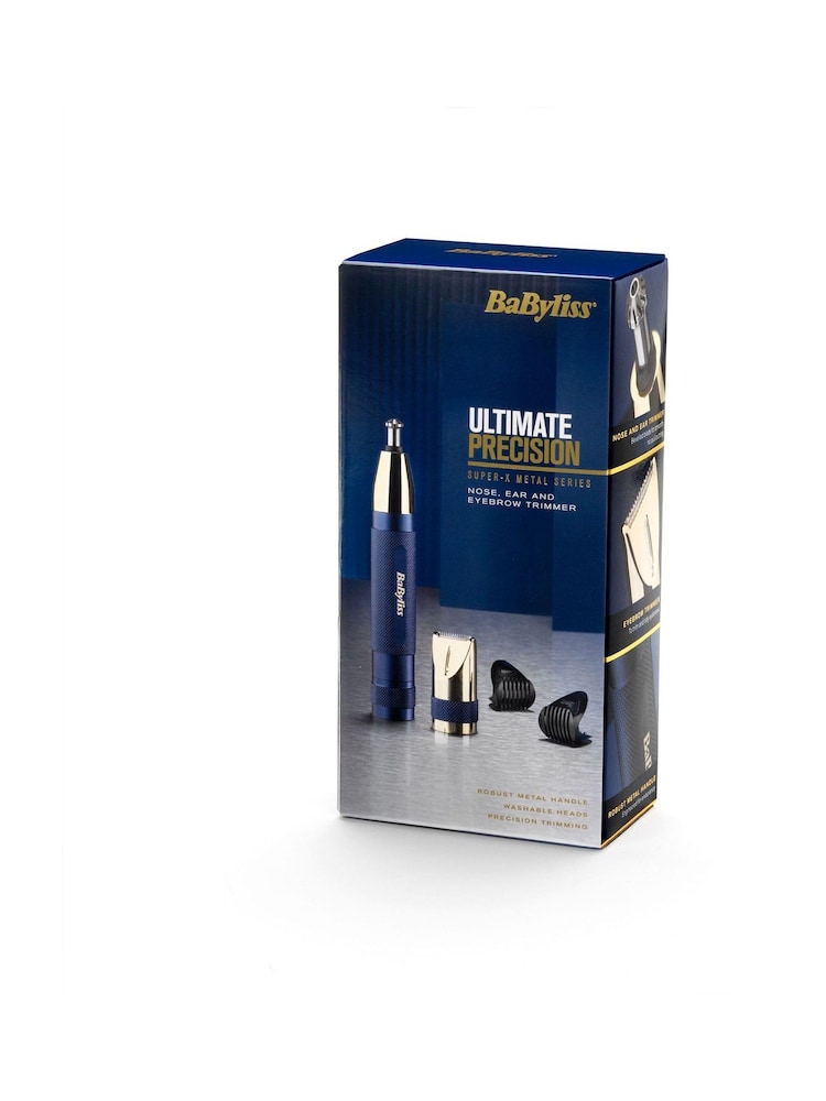 BaByliss Super-X Metal Series Nose, Ear and Eyebrow Trimmer - Image 1 of 5