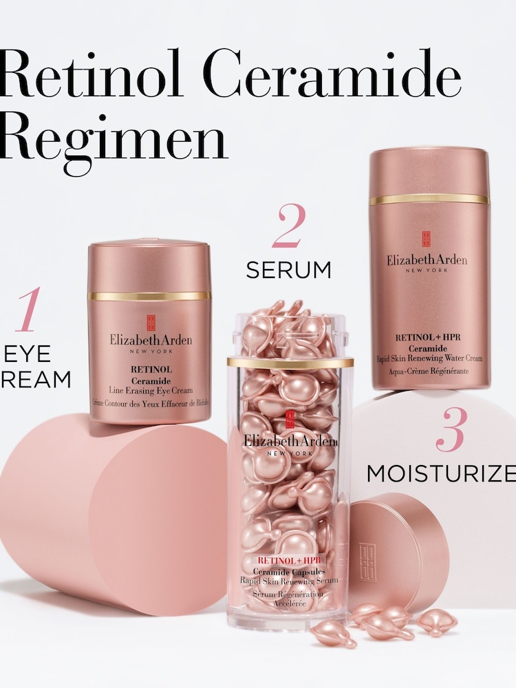 Elizabeth Arden RETINOL + HPR Ceramide Rapid Skin Renewing Serum 60 Capsules - Image 5 of 5