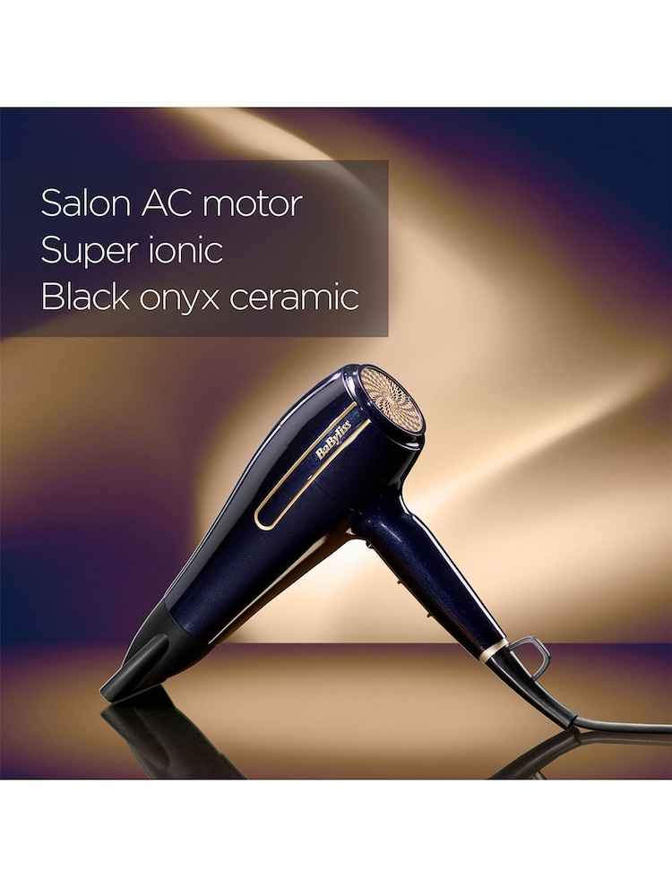 BaByliss Black Onyx Hair Dryer - Image 2 of 5