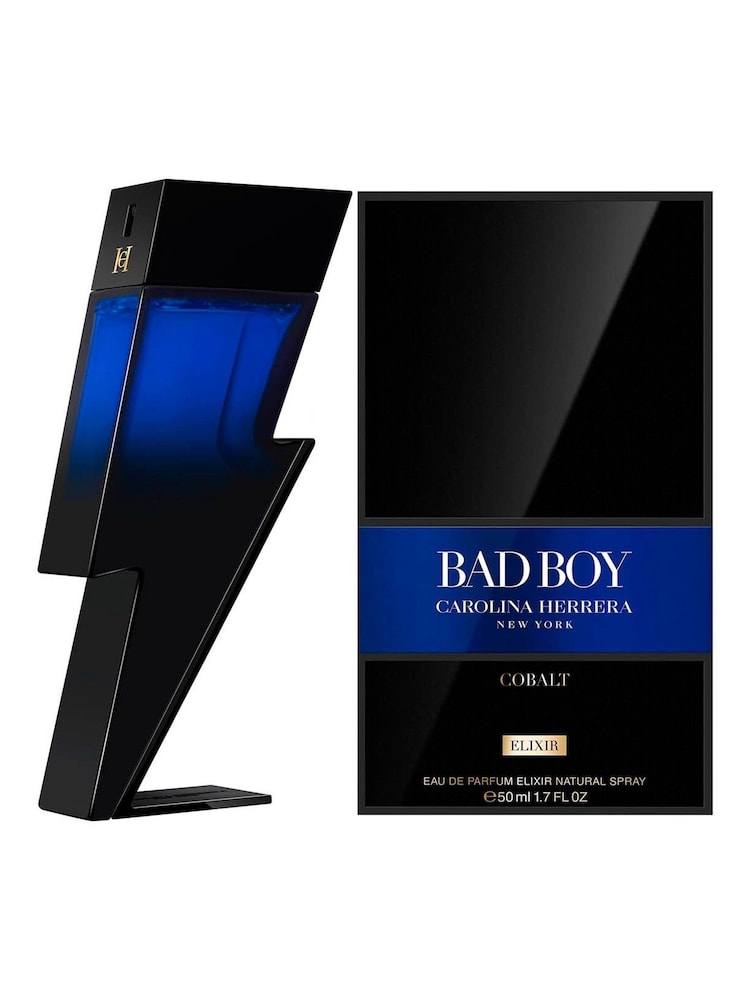 Carolina Herrera Bad Boy Cobalt Eau de Parfum Elixir 50ml - Image 2 of 5