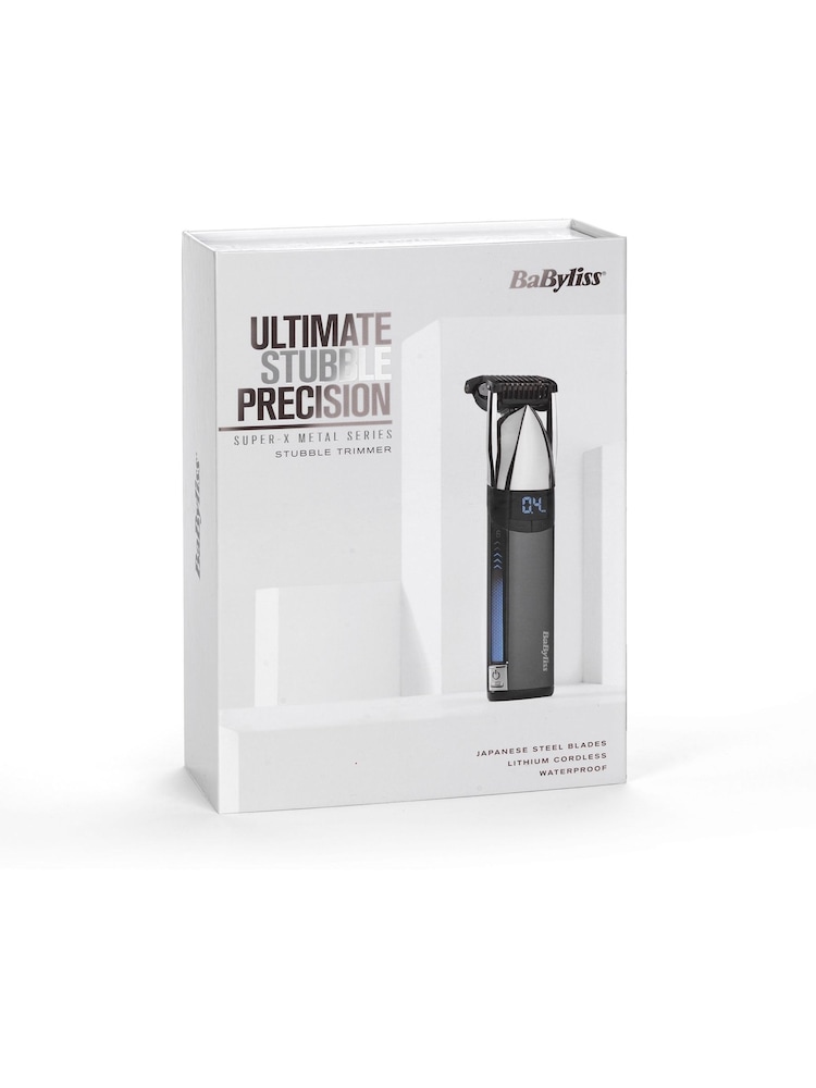 BaByliss SuperX Metal Series Stubble Trimmer - Image 1 of 5
