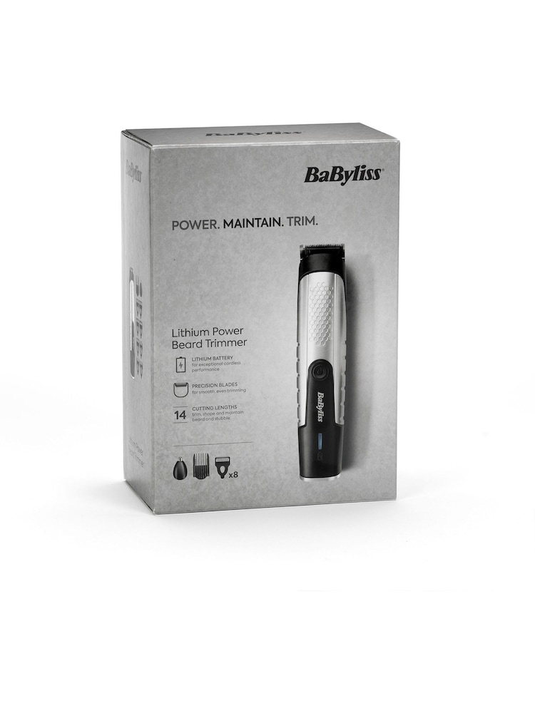 BaByliss Lithium Power Beard Trimmer - Image 1 of 4