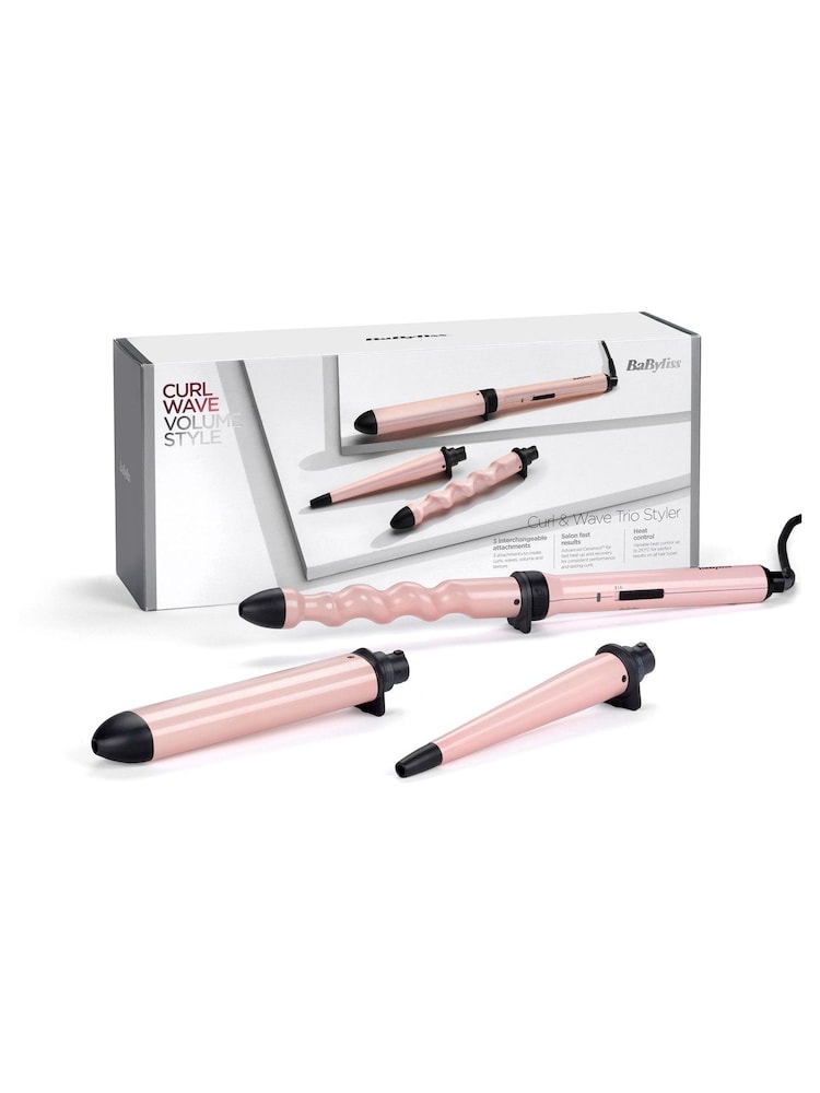 BaByliss Curl & Wave Trio Hair Styler - Image 1 of 6