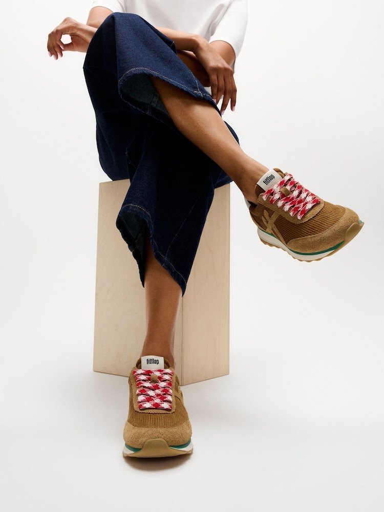 FitFlop Retro-q Ff Cord Trainers - Imagen 1 de 7