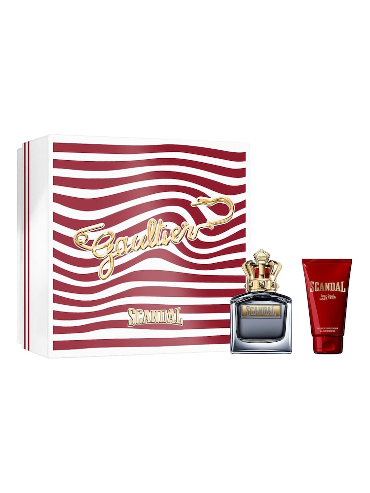 Jean Paul Gaultier Scandal Eau de Toilette Pour Homme 50ml + All Over Shower Gel 75ml Gift Set - Image 1 of 3
