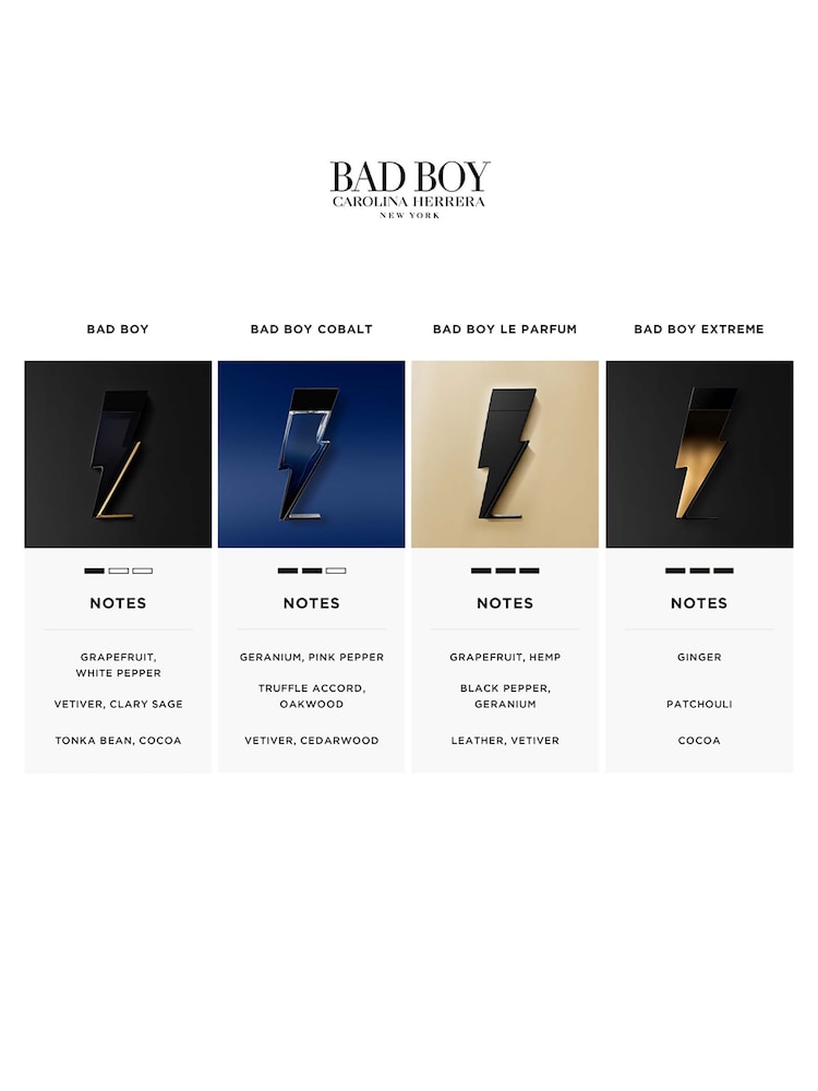Carolina Herrera Bad Boy Eau De Parfum 50ml - Image 4 of 4