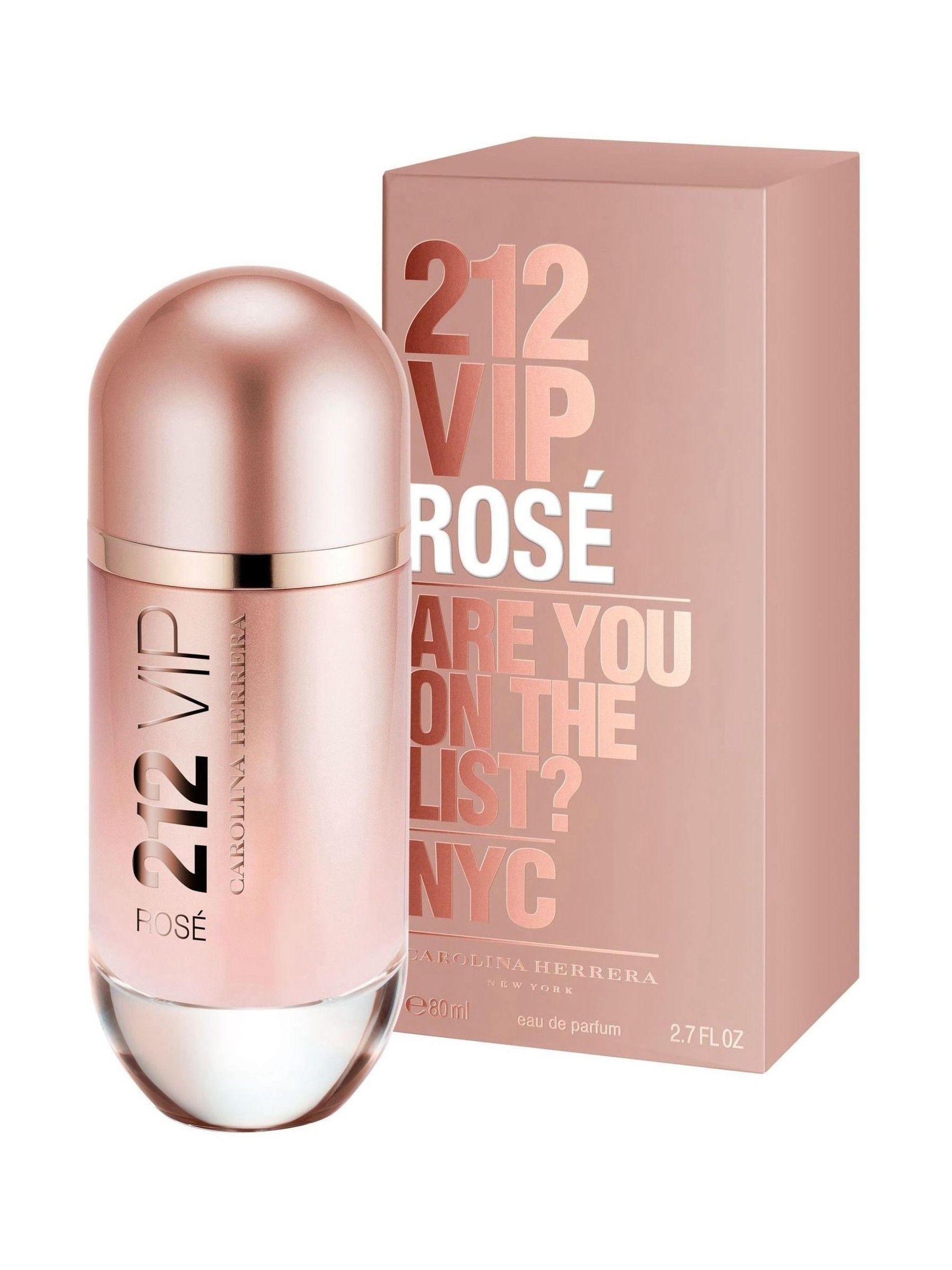 CAROLINA HERRERA 212 VIP ROSE 80ML EAU DE PARFUM SPRAY BRAND NEW & SEALED - Image 9