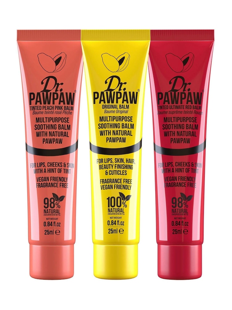 Dr. PAWPAW Classic Trio Balm 25ml (worth £21.75) - Image 1 of 1