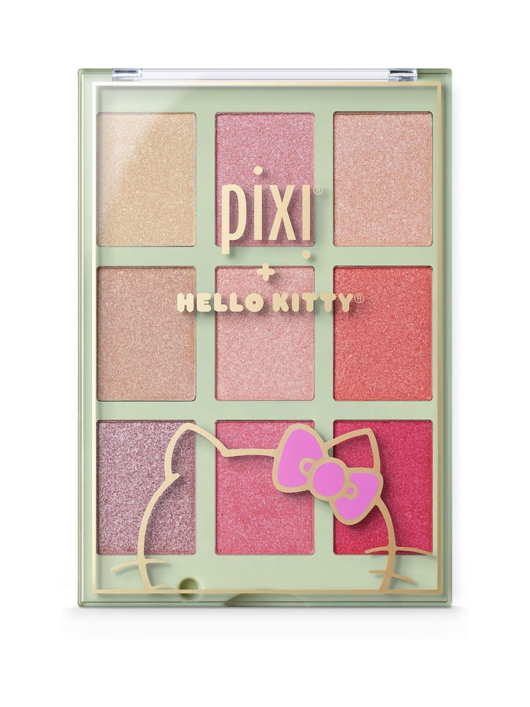 Pixi Hello Kitty Chrome Glow Eyeshadow Palette - Image 1 of 2 Pixi Hello Kitty Chrome Glow Eyeshadow Palette - Image 1 of 2