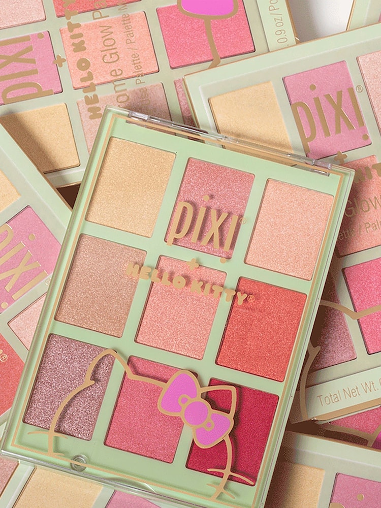 Pixi Hello Kitty Chrome Glow Eyeshadow Palette - Image 2 of 2