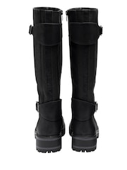 Lotus Black Wide Fit Knee High Boots - Image 3 of 4