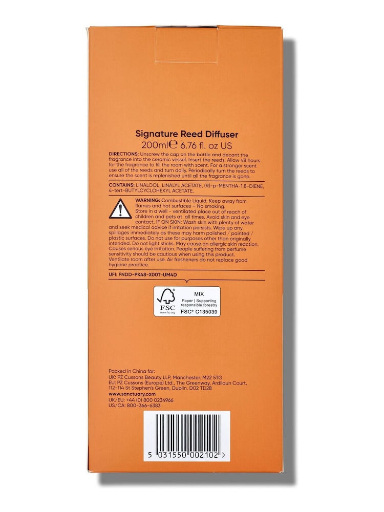 Sanctuary Spa Signature Reed Diffuser - Image 5 of 5