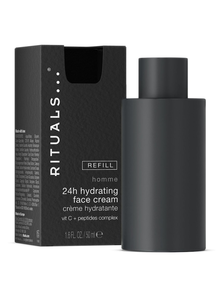 Rituals Homme 24h Hydrating Face Cream Refill 50ml - Image 1 of 5