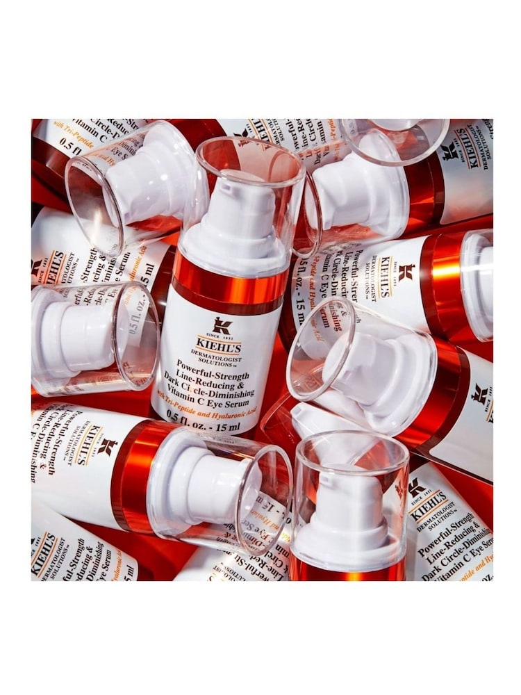 Kiehls Powerful Strength Line Reducing and Dark Circle Diminishing Vitamin C Eye Serum 15ml - Image 5 of 5