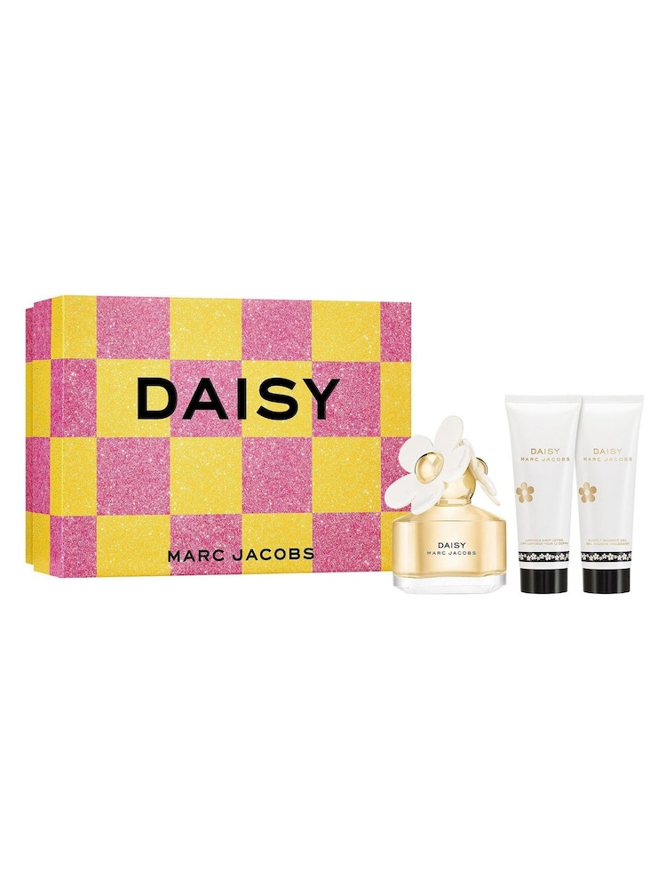 Marc Jacobs Daisy Eau de Toilette 50ml, Body Lotion 75ml & Shower Gel 75ml Gift Set (Worth £105) - Image 1 of 5