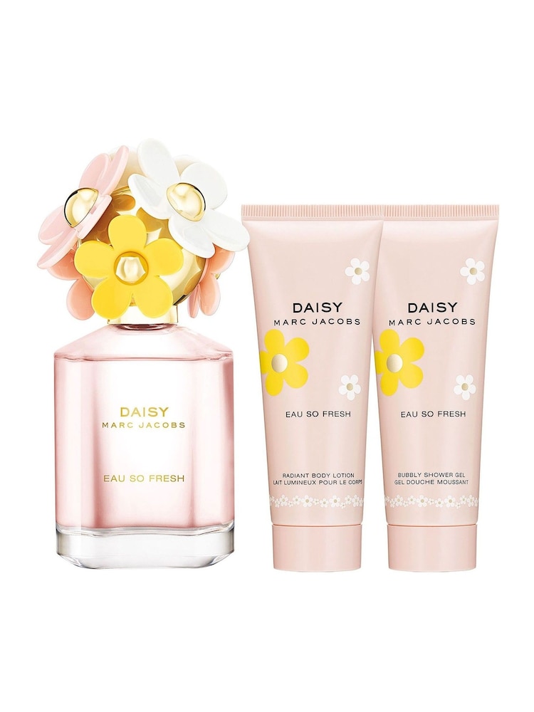 Marc Jacobs Daisy So Fresh Eau de Toilette 75ml, Body Lotion 75ml & Shower Gel 75ml Gift Set (Worth £111) - Image 2 of 5