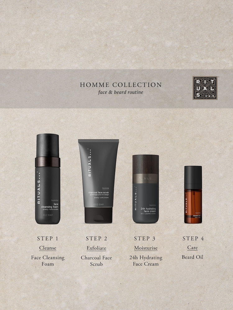 Rituals Homme Face Cleansing Foam 150ml - Image 2 of 4