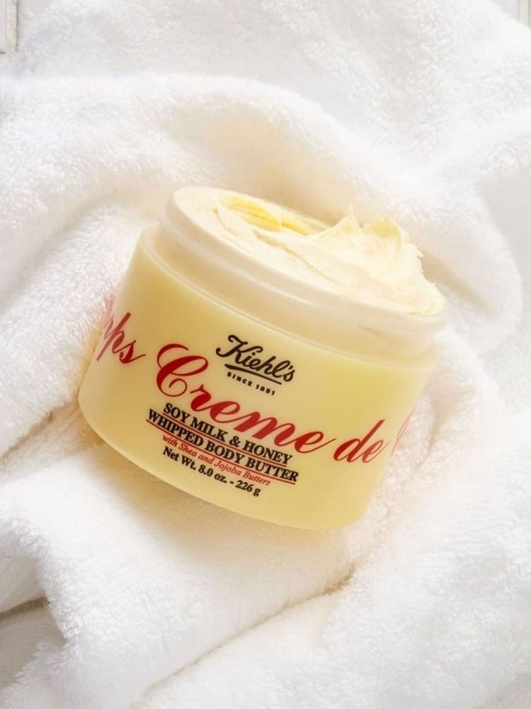 Kiehls Creme de Corps Soy Milk & Honey Whipped Body Butter 226g - Image 4 of 4