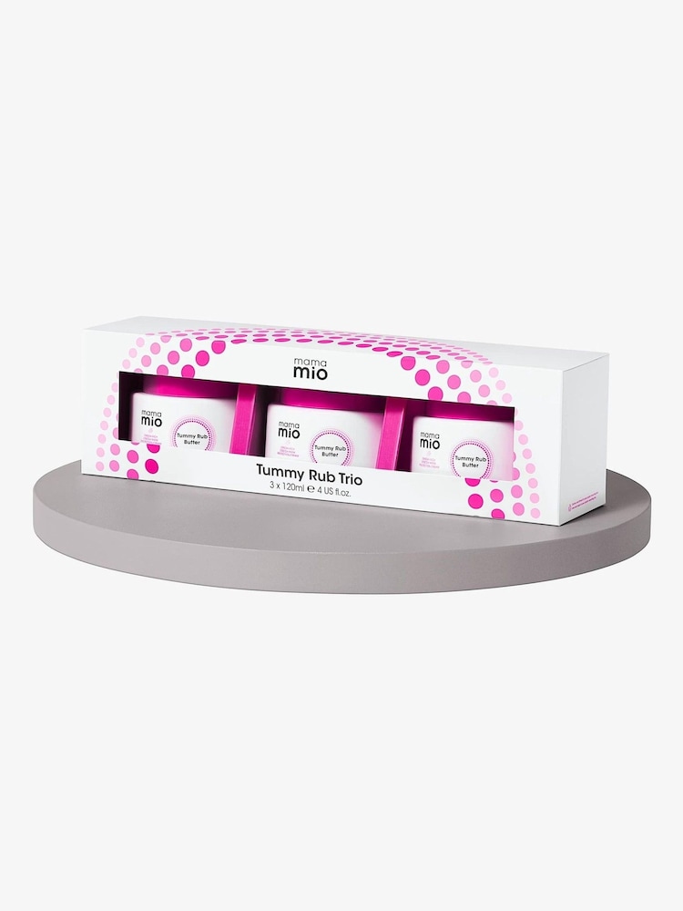 Mama Mio The Tummy Rub Trio Bath & Body Gift Set (worth £72) - Image 1 of 5