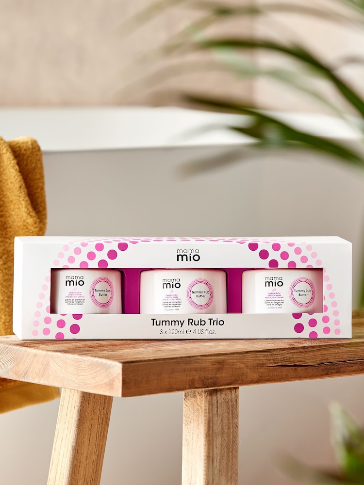 Mama Mio The Tummy Rub Trio Bath & Body Gift Set (worth £72) - Image 2 of 5