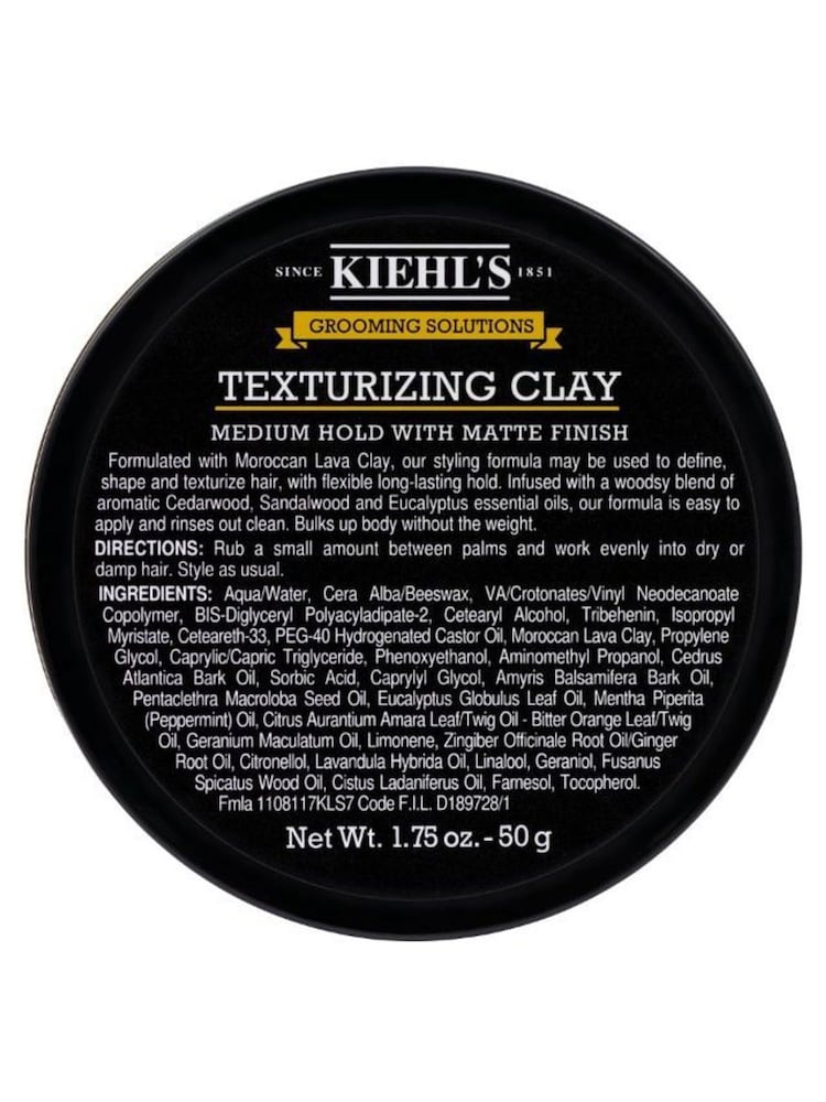 Kiehls Grooming Solutions Texturizing Clay 50ml - Image 2 of 4