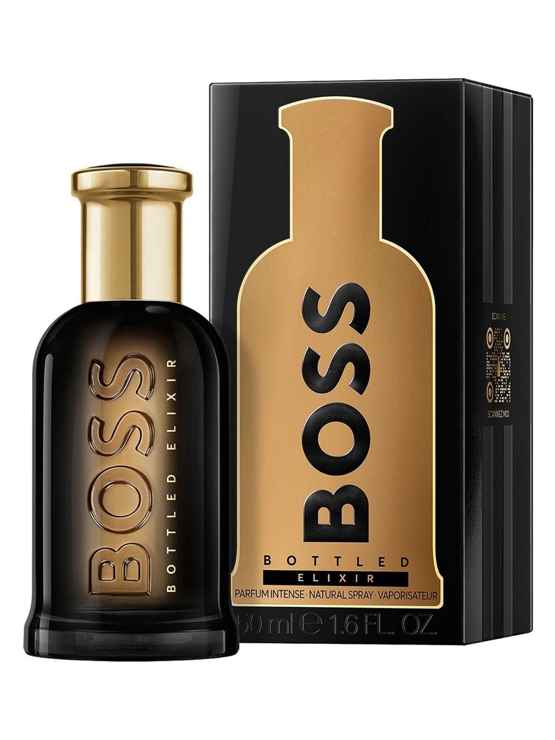 Hugo Boss Men's Light/Black/Golden Boss Bottled Elixir Parfum Intense Spray 50Ml - Image 24