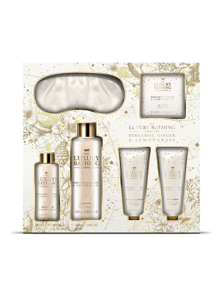 The Luxury Bathing Company Bergamot Ginger and Lemongrass Ultimate Pamper Gift Set - Image 1 of 1