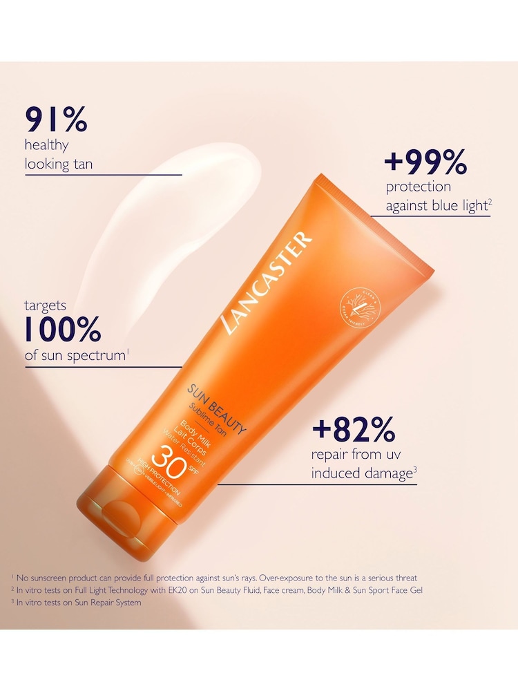 Lancaster Sun Beauty Body Milk Sun Cream SPF15 250ml - Image 5 of 5