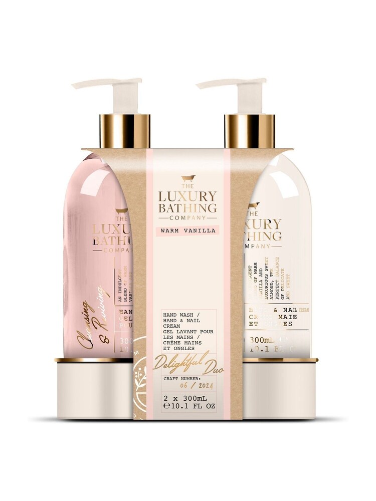 The Luxury Bathing Company Warm Vanilla Delightful Duo Set - Image 1 of 1