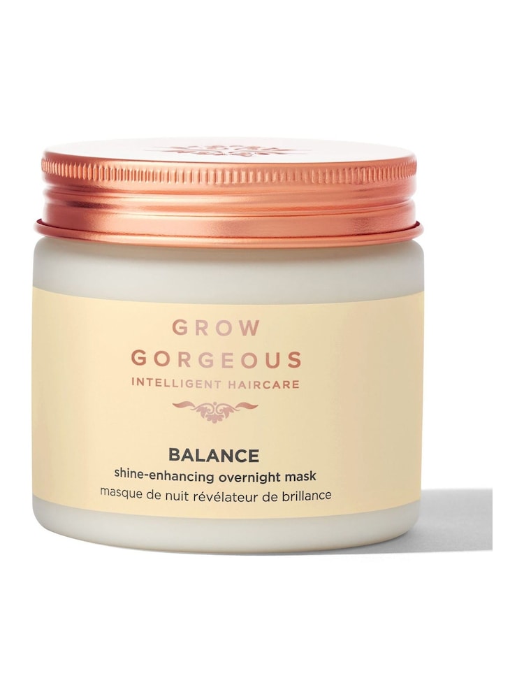Grow Gorgeous Balance Shine Enhancing Overnight Mask 200ml - Image 1 of 5