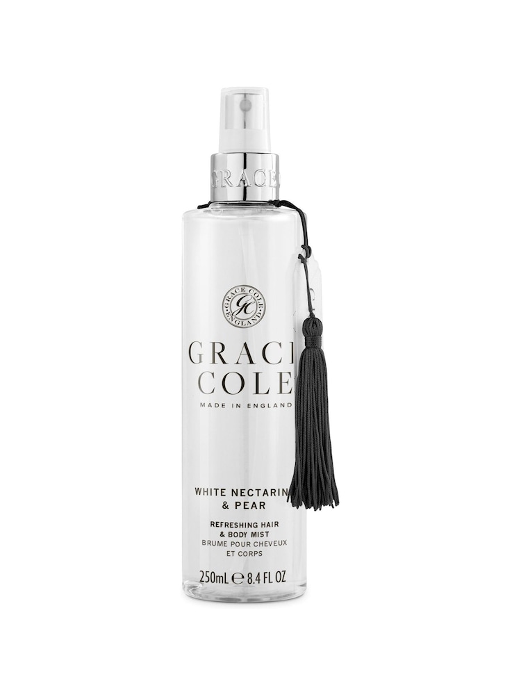 Grace Cole Nectarine Pear Hair Body Mist 250ml - Image 1 of 2 Grace Cole Nectarine Pear Hair Body Mist 250ml - Image 1 of 2