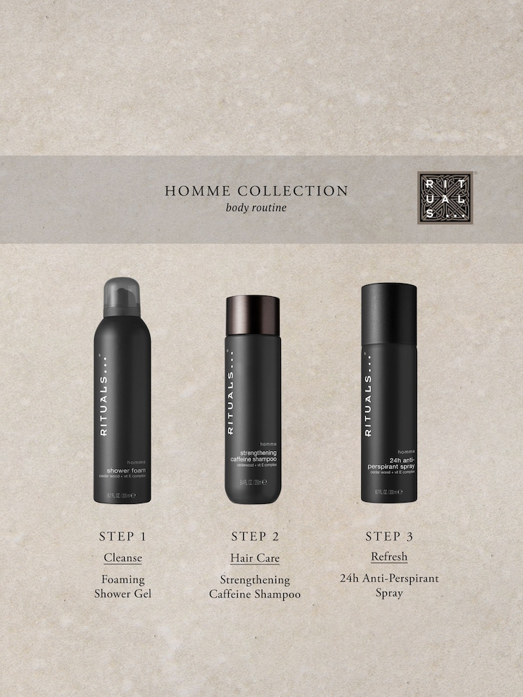 Rituals Homme Strengthening Caffeine Shampoo 250ml - Image 5 of 5