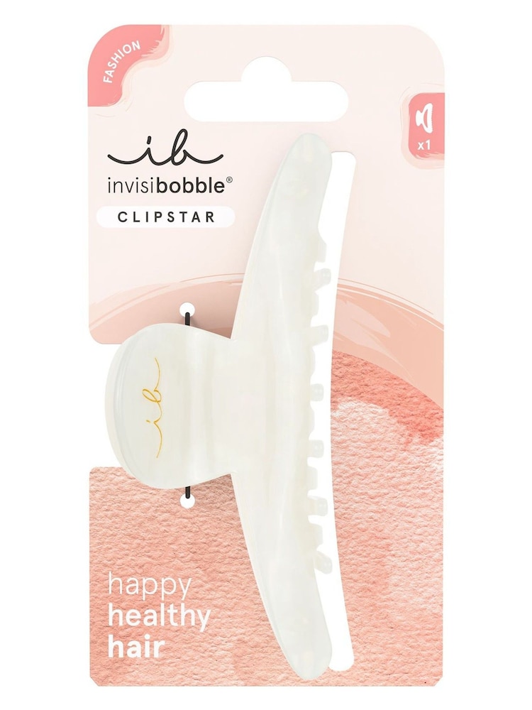 Invisibobble Clipstar Large - White Clawdia Tortoise - Image 1 of 1